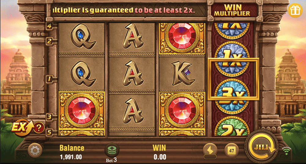 Información principal sobre el slot Fortune Gems